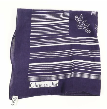 Dior - Sarong - Scarf - Sommar - Logo - Bl - Premium Vintage