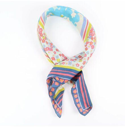 Christan Dior - Scarf - Blommor - Siden - Premium Vintage