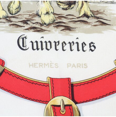 Hermes - Scarf - Cuivreries - Siden - Premium Vintage