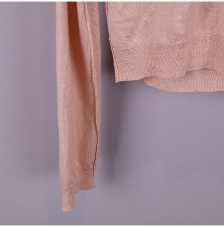 Miu Miu - Kofta - Cashmere - Siden - Rosa - Premium Vintage