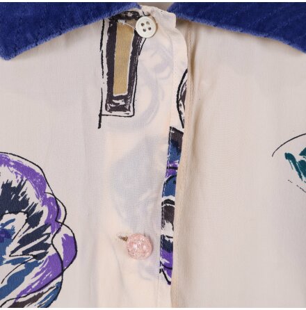 Gianni Versace - Blus - Dam - Siden - Premium Vintage