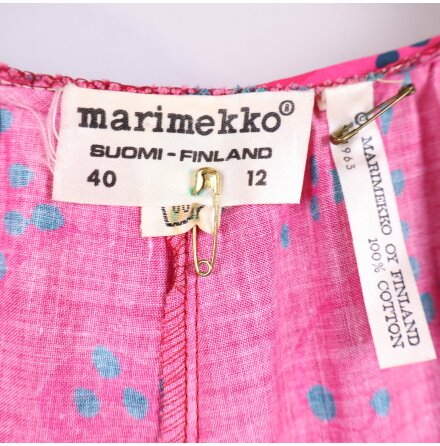 Marimekko - Maxiklnning - Rosa - Premium Vintage
