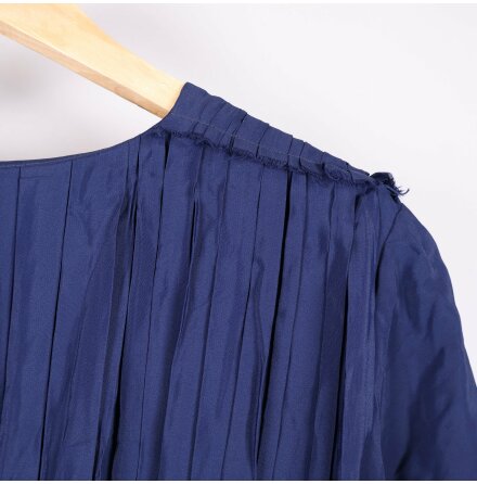 Chloe - Klnning - Siden - Bl - Premium Vintage