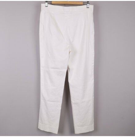 Nina Ricci - Byxa - Slacks - Vit - Premium Vintage