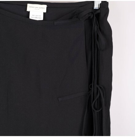 Dries Van Noten - Kjol - Omlott - Svart - Premium Vintage