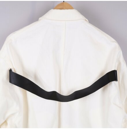 Courreges - Jacka - Oversized - Dam - Vit - Premium Vintage