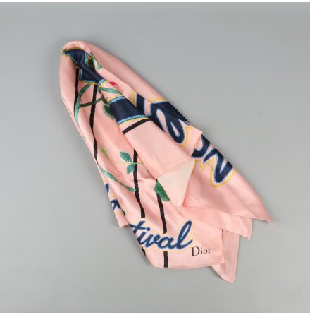 Dior - Scarf - Rosa - Premium Vintage