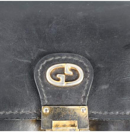 Gucci - Vska - Clutch - Svart - Premium Vintage