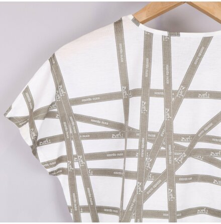 Hermes - T-Shirt - Dam - Logo - Premium Vintage