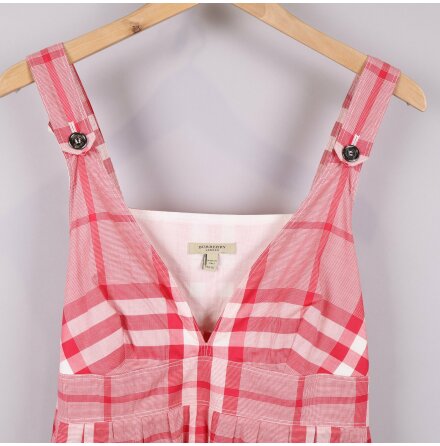 Burberry - Klnning - Rutig - Sommar - Premium Vintage