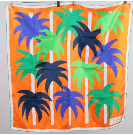 Lanvin - Scarf - Siden - Palmer - Premium Vintage