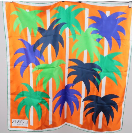Lanvin - Scarf - Siden - Palmer - Premium Vintage