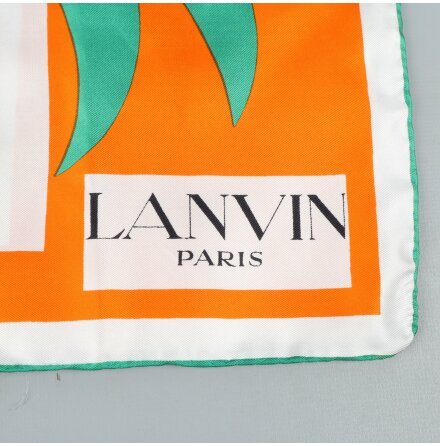 Lanvin - Scarf - Siden - Palmer - Premium Vintage