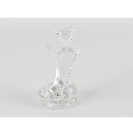 Glasskulptur orm 