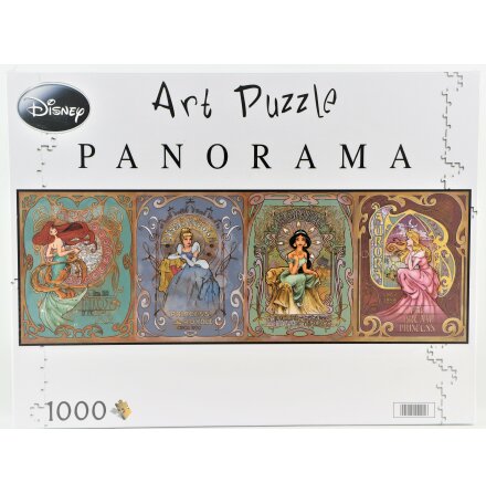 Clementoni - Art Puzzle Panorama - Disney - 1000 Bitar