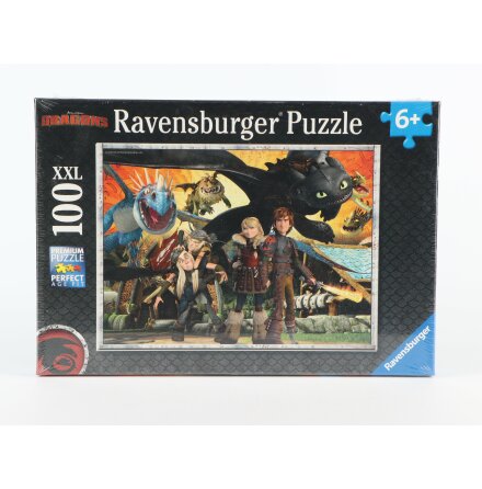 Ravensburger - Dreamworks Dragons - Pussel 100 XXL bitar 6+