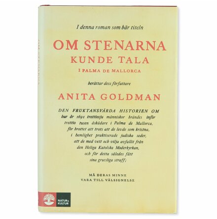 Om Stenarna Kunde Tala i Palma de Mallorca - Anita Goldman - Skönlitteratur &amp; Deckare 