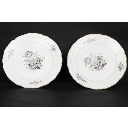 Rosenthal - Kaffeservis - 10 Koppar, 6 Sm Kaffefat, 3 Stora Kaffefat, 1 Kaffekanna, 1 Litet Serveringsfat , 1 Stort Serveringsfat , 6 Sm Assietter , 2 Stora Assietter