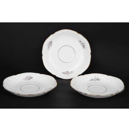 Rosenthal - Kaffeservis - 10 Koppar, 6 Sm Kaffefat, 3 Stora Kaffefat, 1 Kaffekanna, 1 Litet Serveringsfat , 1 Stort Serveringsfat , 6 Sm Assietter , 2 Stora Assietter