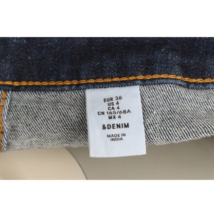 H&amp;M - Jeanskjol - stl. S (EU 36)