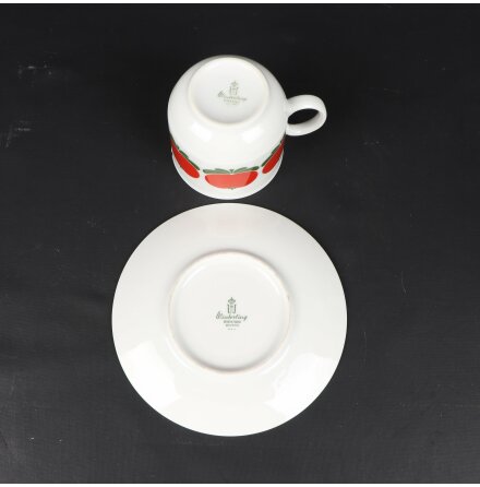 Winterling Rslau Bavaria - Kaffekoppar &amp; Fat - 4st &amp; 6st