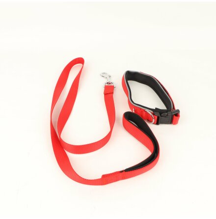Swedog - Halsband &amp; Koppel Med Reflex