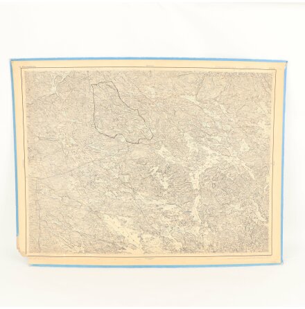 Äldre Sverigekarta - Generalstabens karta öfver Sverige år 1872 - MALMKÖPING