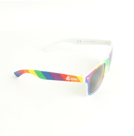 Regnbågsfärgade solglasögon från Seko - UV400 Kategori 3