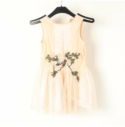 I Love Next - Meshklänning i spets med blommor - stl. 104 - Barn 
