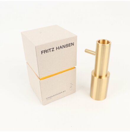 Fritz Hansen - Jaime Hayon - Ljushållare i solid mässing - Serie: Candleholder 2