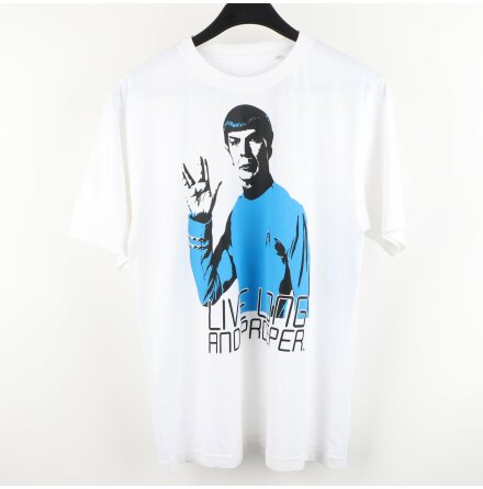 Star Trek T-shirt med Spock - stl. S