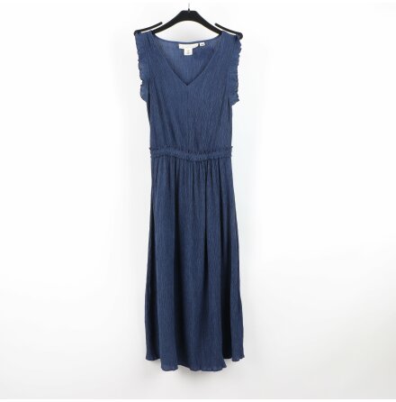H&amp;M - Ärmlös blå klänning - stl. 36