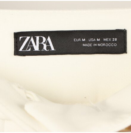 Zara - Vita byxor - stl. M