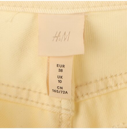 H&amp;M - Off White Jeans - stl. 38