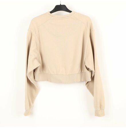 Weekday - Beige croppad trja - stl. XS