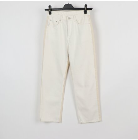 Weekday - Jeans - Vit framsida &amp; beige baksida - stl. 25