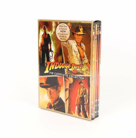 DVD-Box - 4st Indiana Jones filmer - The Complete Collection - 5st DVD-skivor