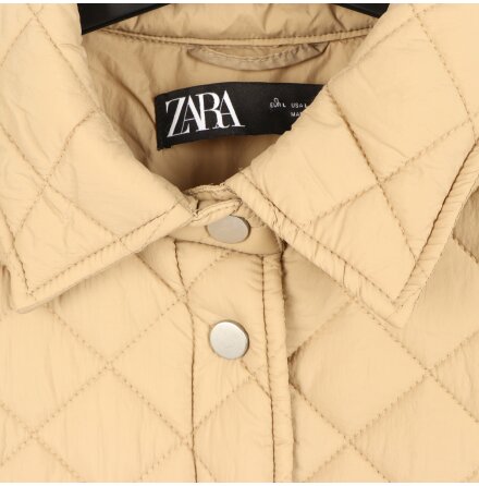 Zara - Quiltad jacka med knappar - stl. L