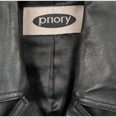 Priory - Svart Bikerjacka - stl. 40