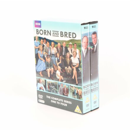 DVD-Box Brittiska Pärlor - Born and Bred - Säsong 1-4 - 14 skivor