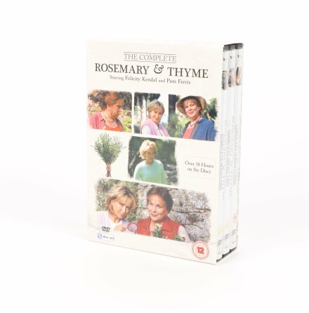 DVD-Box Brittiska Pärlor - Rosemary &amp; Thyme - The Complete series - 6 skivor