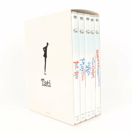 DVD Box - Tati - 5st Jacques Tati-filmer