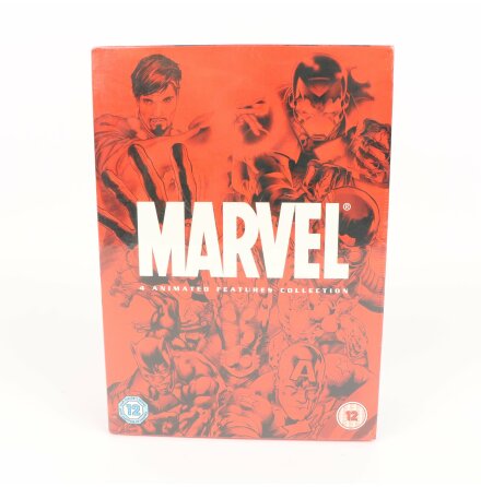 DVD-Box - Marvel - 4 Animated Features Collection