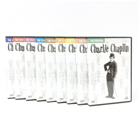 DVD-samling - Charlie Chaplin The Essential Collection - 49st filmer på 9st DVD-skivor 