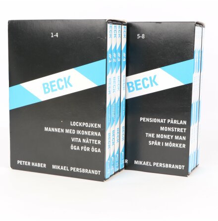 Beck - DVD-paket med 8 filmer