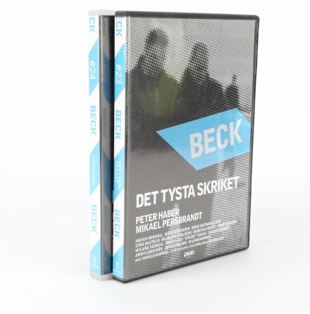 Beck - 2 st DVD-filmer - Det tysta skriket #23, I guds namn #24