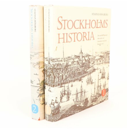 Bokpaket om Stockholms historia - Staffan Högberg - 2 st - Samhälle &amp; Historia