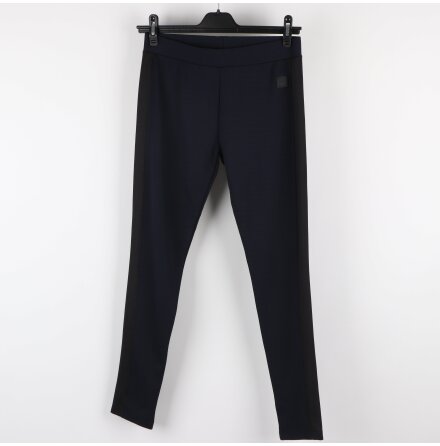 Acne Studios - Leggings i svart &amp; mrkbltt - stl. L