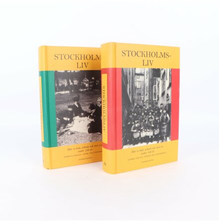 Bokpaket - Stockholmsliv - Staffan Tjerneld - 2 st