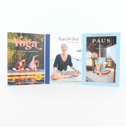 Bokpaket om yoga - 3 böcker - Mat, Dryck, Hem &amp; Hälsa